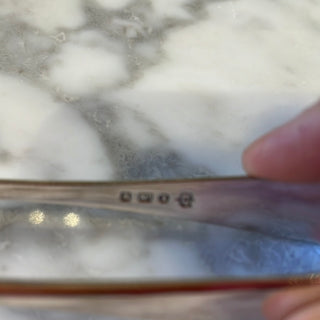 English Silver Plate Tongs