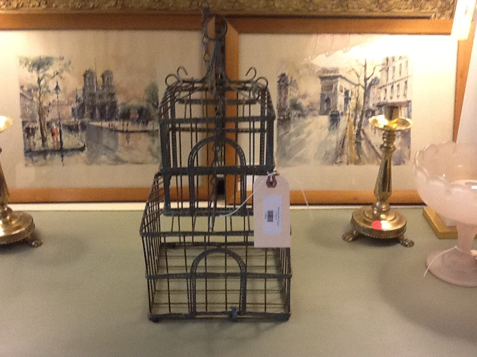 Hanging Bird Cage – Chestnut Lane Antiques & Interiors