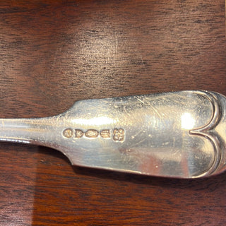 English Silver Plate Fish Server