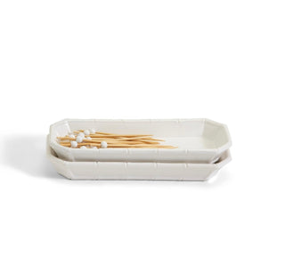Hampton Corn Dishes with Bamboo Corn Holders