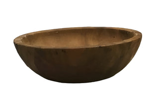 Wooden Shallow Salt Cellar
