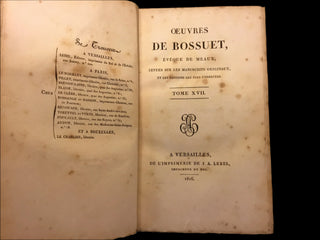 Oeuvres De Bossuet - Chestnut Lane Antiques & Interiors
 - 2