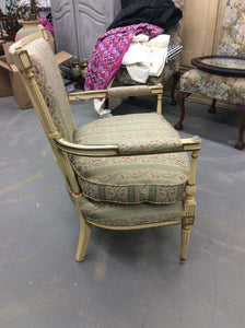 Newly Upholstered Vintage French Style Chair - Chestnut Lane Antiques & Interiors - 5