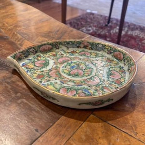 Tear Drop Rose Medallion Dish