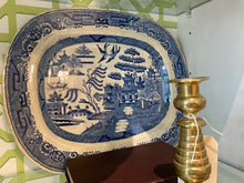 Load image into Gallery viewer, Blue Willow Ridgeway Platter
