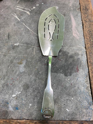Sterling Silver English Fish Server