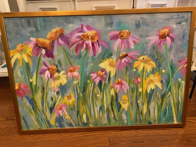 Cone Flowers by Terri H. Hall